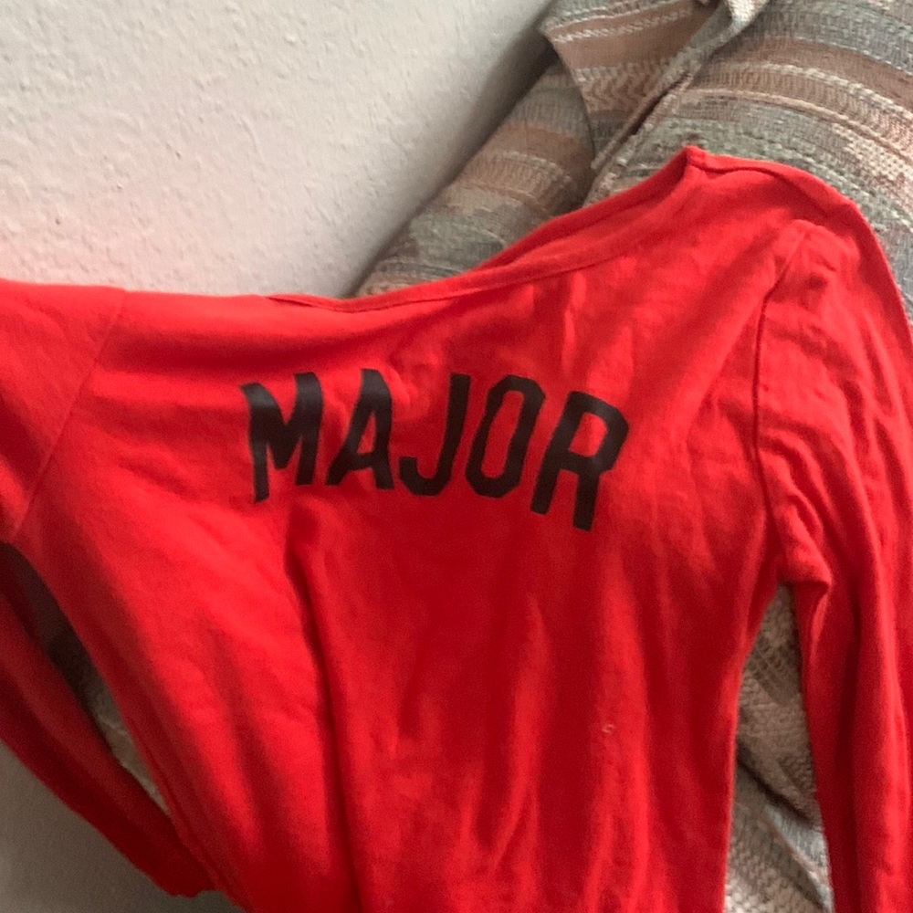 Major long sleeve cropped top
